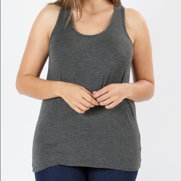 ALL 4!! Plus Size Razor Back Tee. - Picture 6 of 8